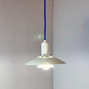 Kleine Lamellenlampe weiß aus Dänemark