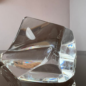 Kerzenständer Iceberg Glas von Daum Nancy