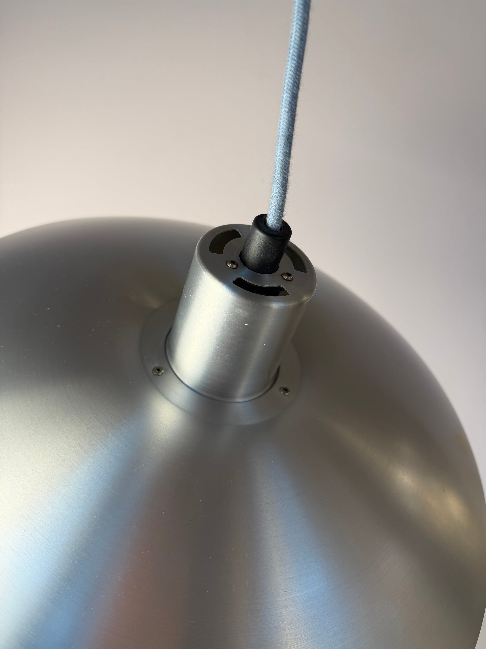 Lamellenlampe PH4/3 silber gebürstet von Poul Henningsen für Louis Poulsen