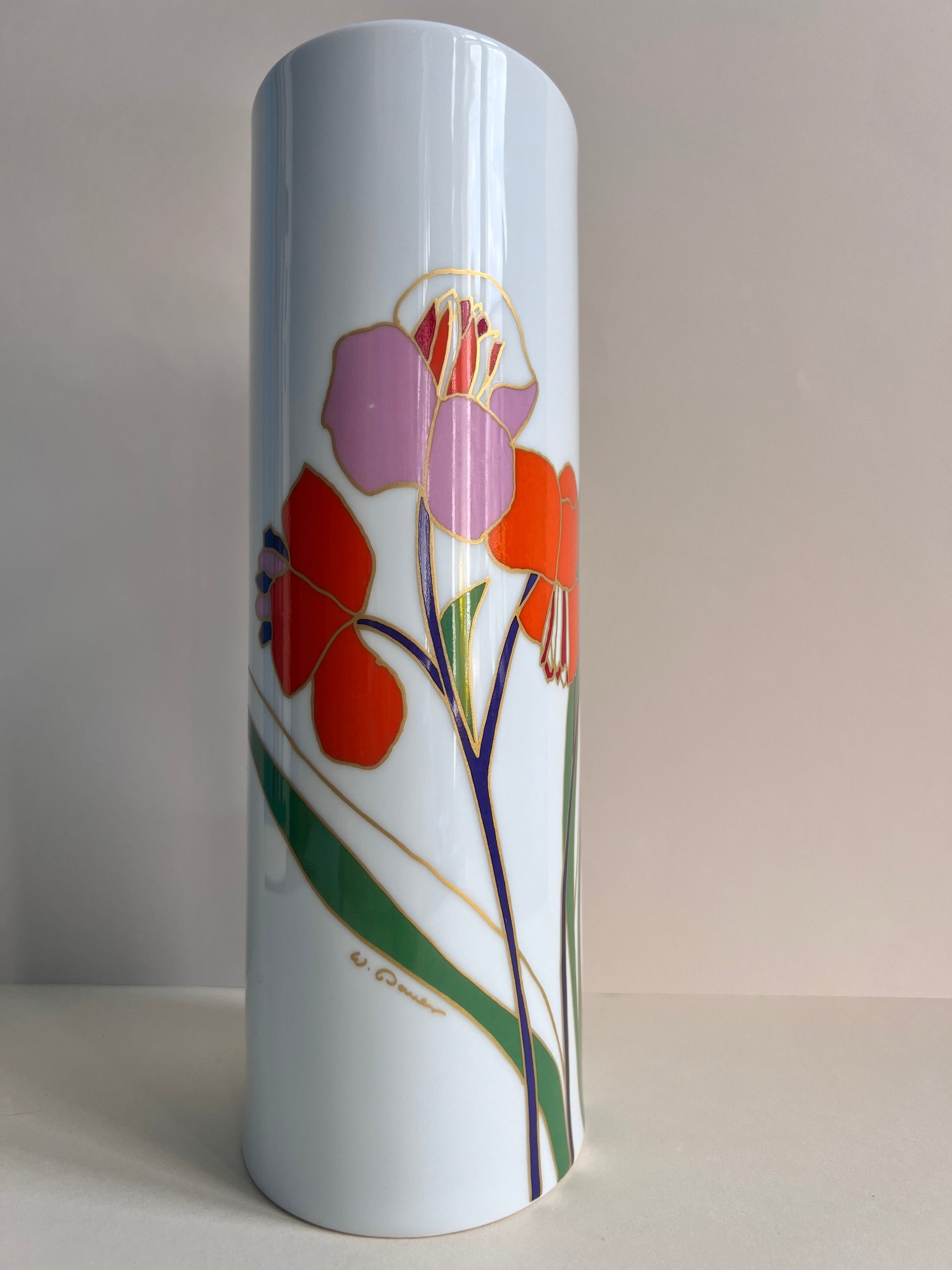 Vase von Wolf Bauer für Rosenthal