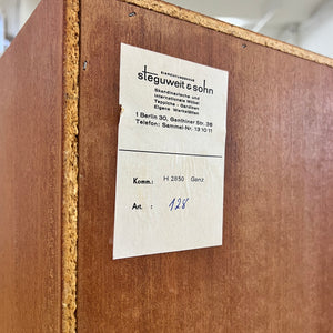 Regal Teak auf Hairpinlegs von rt Möbel