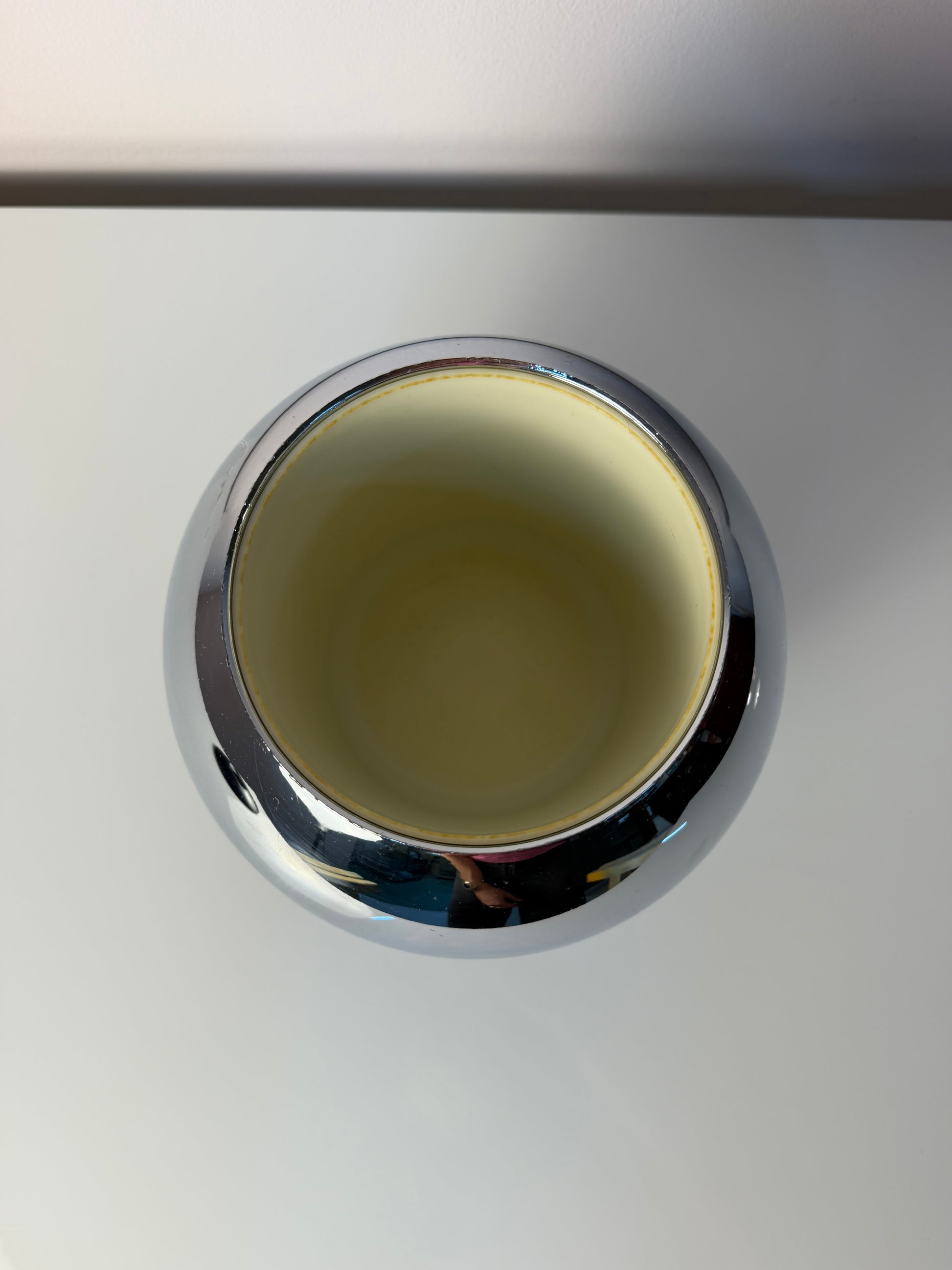 Kugel Eiskübel Chrom Kunststoff von Quist