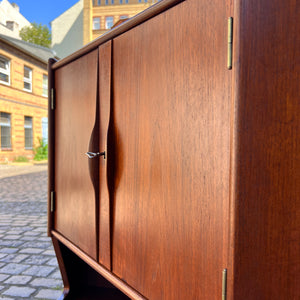 Eckschrank Teak von Omann Jun