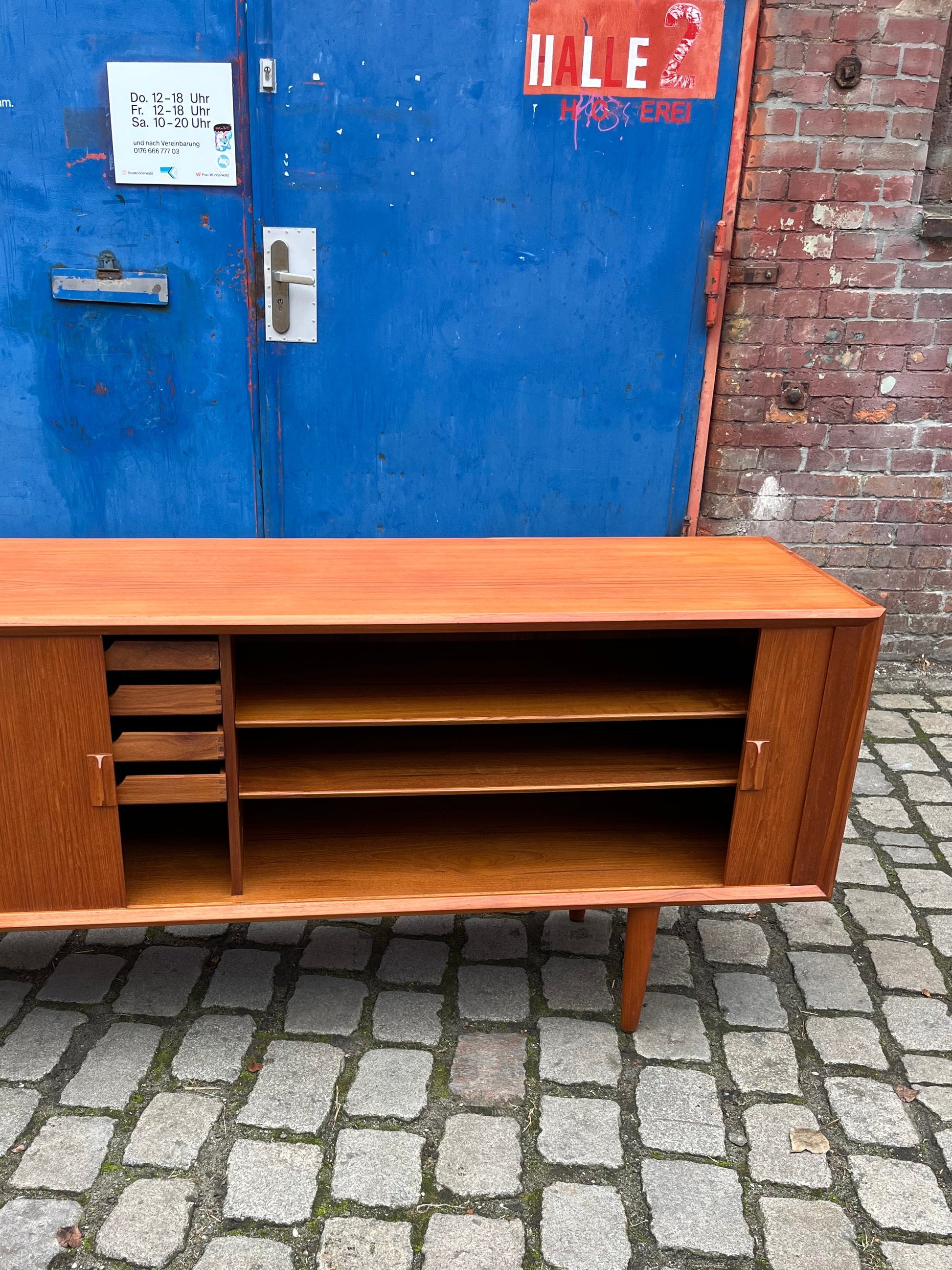 Sideboard Teak von Svend Aage Larsen für Faarup Møbelfabrik