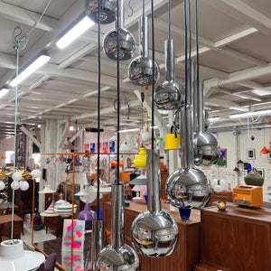 Kaskadenlampe 10-flammig Chrom von STAFF