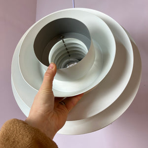 Lamellenlampe 'Verona' von Svend Middelboe für Nordisk Solar