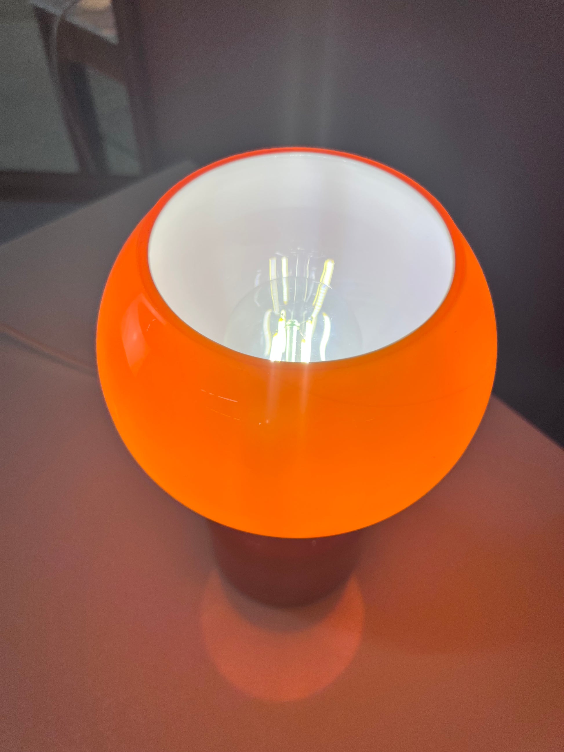 Tischlampe orange von Jean-Paul Emonds-Alt für Philips