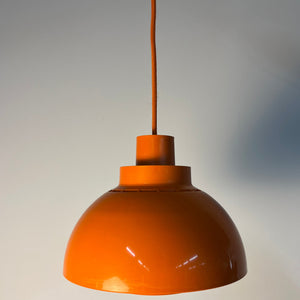 Hängelampen Minisol orange von K. Kewo für Nordisk Solar
