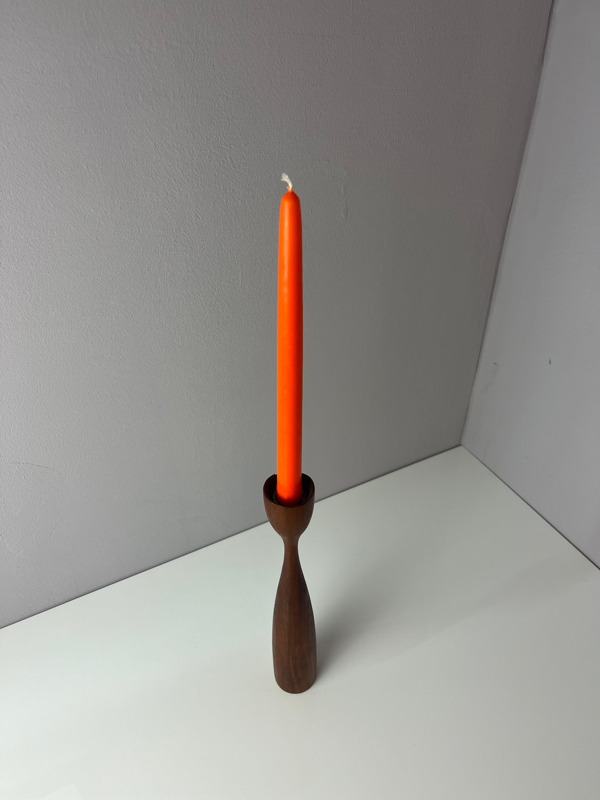 Hoher Kerzenständer Teak