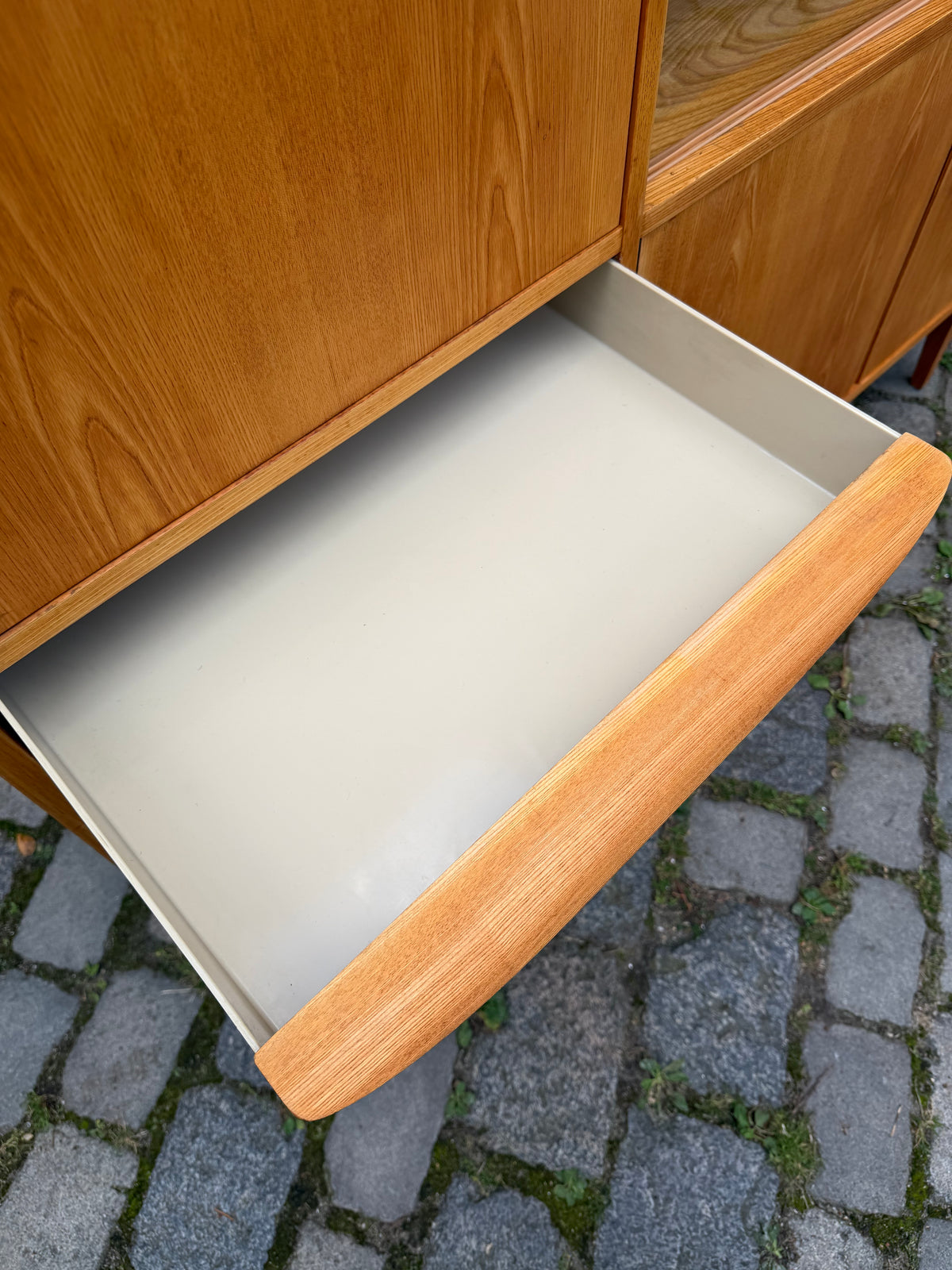 Highboard Typ 602/G Esche von Franz Ehrlich für Hellerau