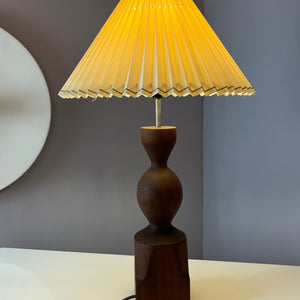 Tischlampe Teak aus Dänemark