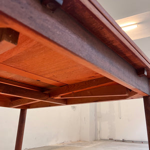 Kleiner ausziehbarer Esstisch Teak aus Dänemark