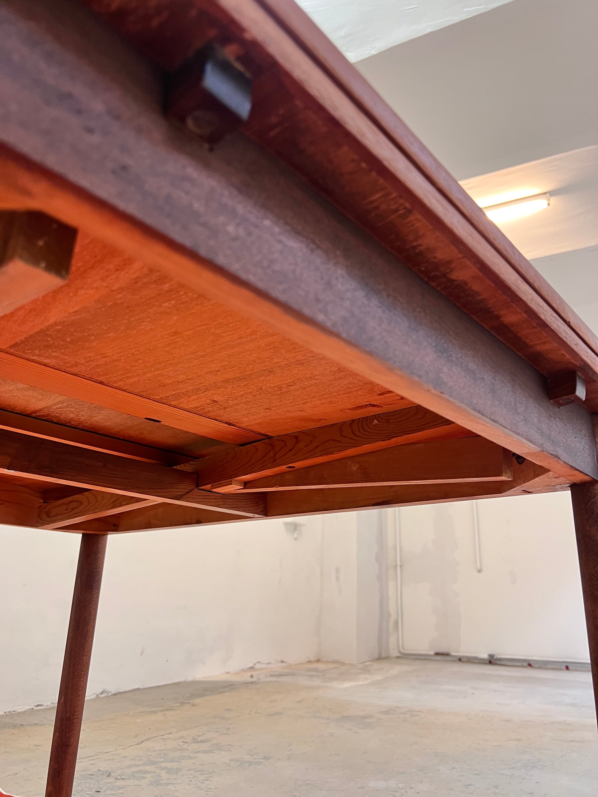 Kleiner ausziehbarer Esstisch Teak aus Dänemark