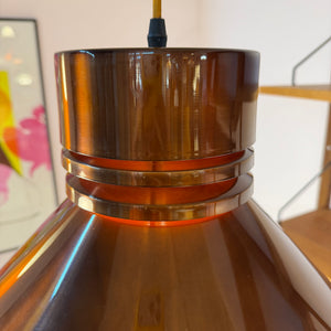 Hängelampe braun orange von Carl Thore