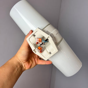 Wandlampe Modell 6065 weiß von Sigvard Bernadotte für Ifö