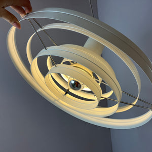 Hängelampe Fibonacci weiß von Sophus Frandsen für Fog & Mørup