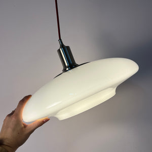 Hängelampe TÄLLBYN weiß Glas für IKEA