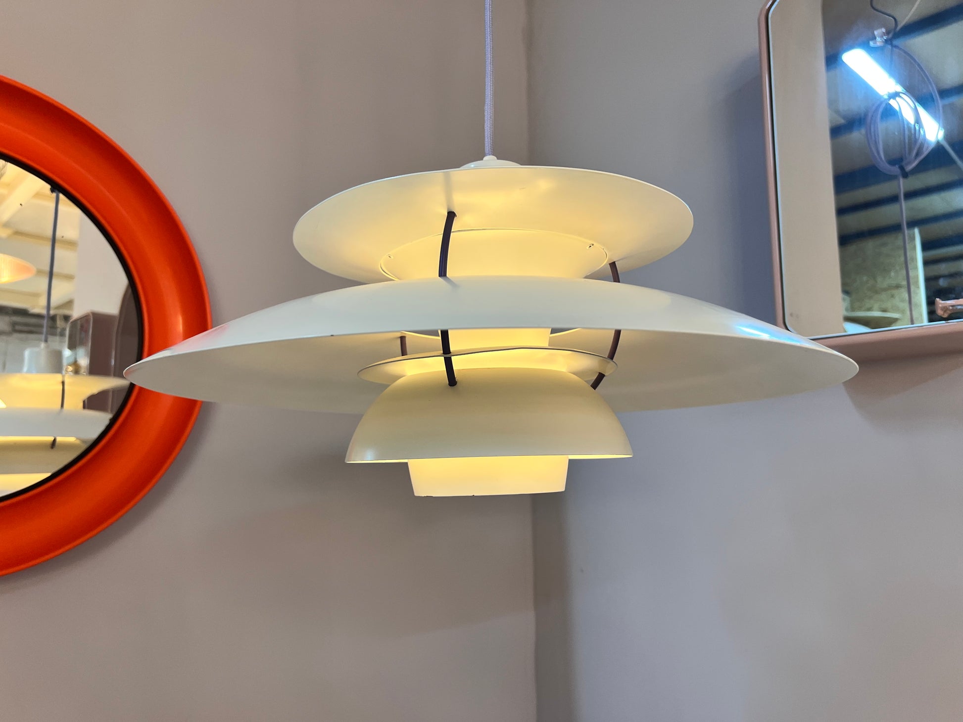 Lamellenlampe PH5 Poul Henningsen für Louis Poulsen