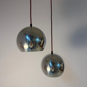 Kugellampe Topan Chrom von Verner Panton