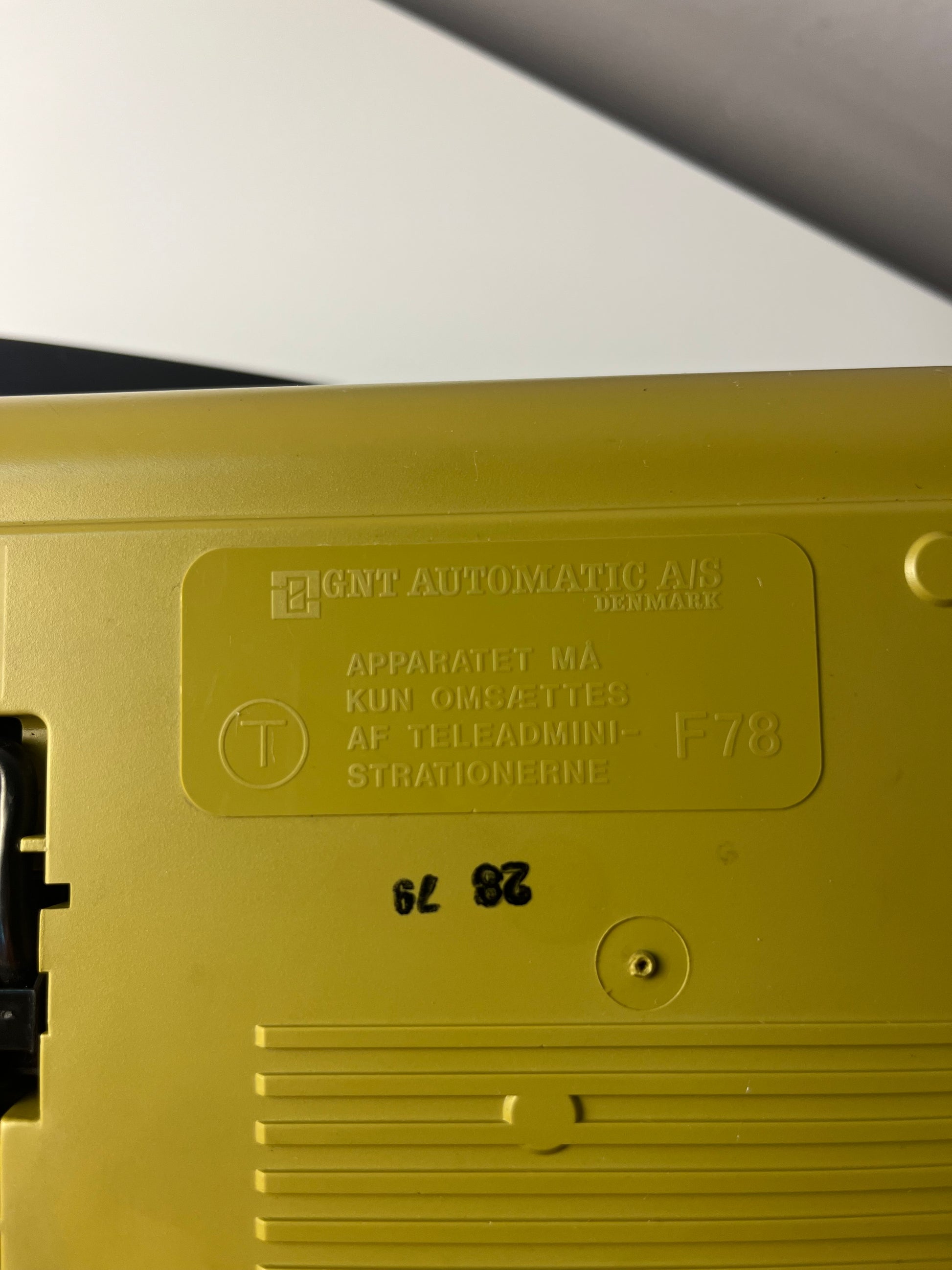 Telefon Modell F78 von Henning Andreasen für GNT Automatic