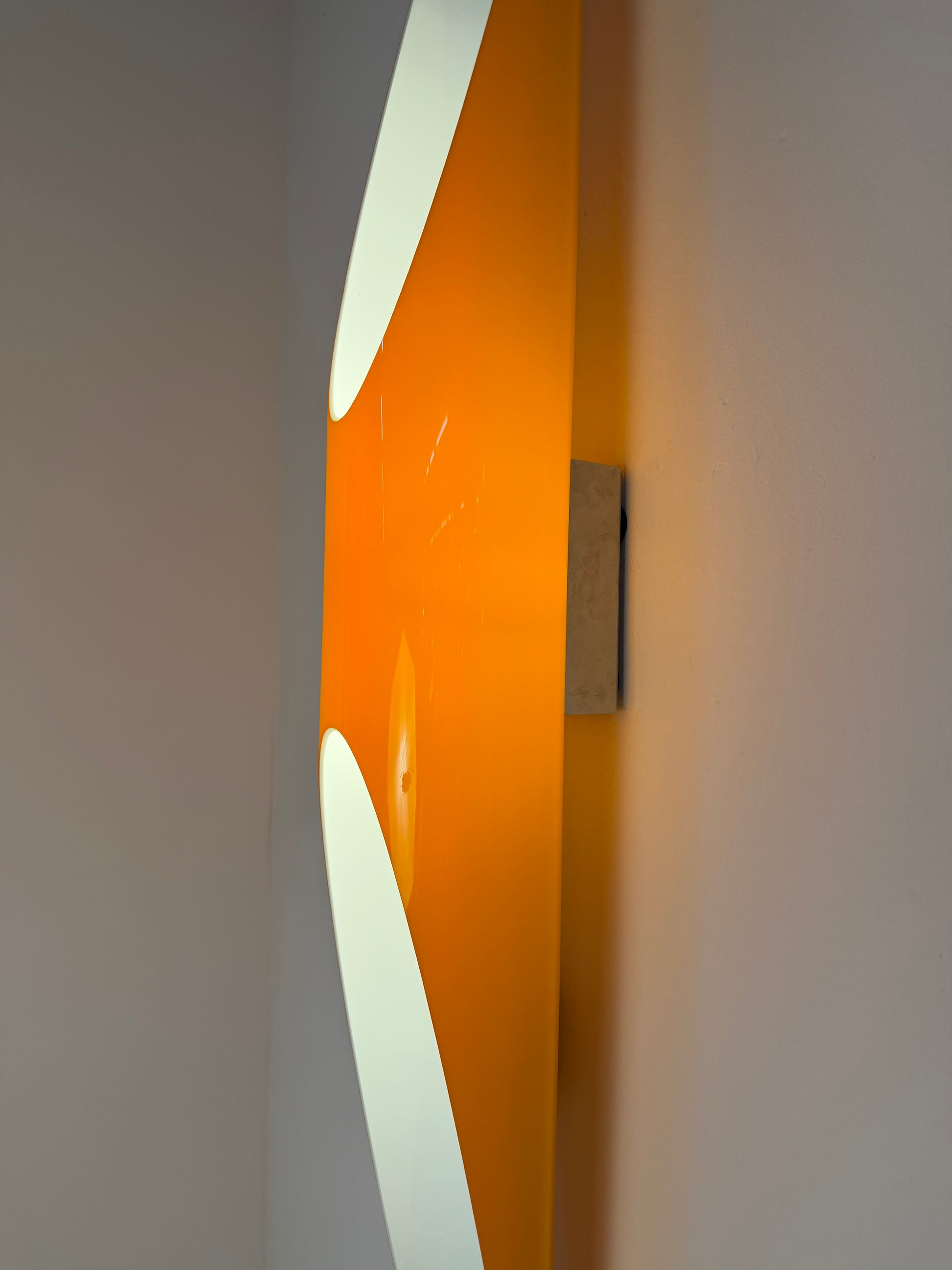 Wandlampe Shakti Wall Fix orange von Marzio Rusconi Clerici für Kundalini