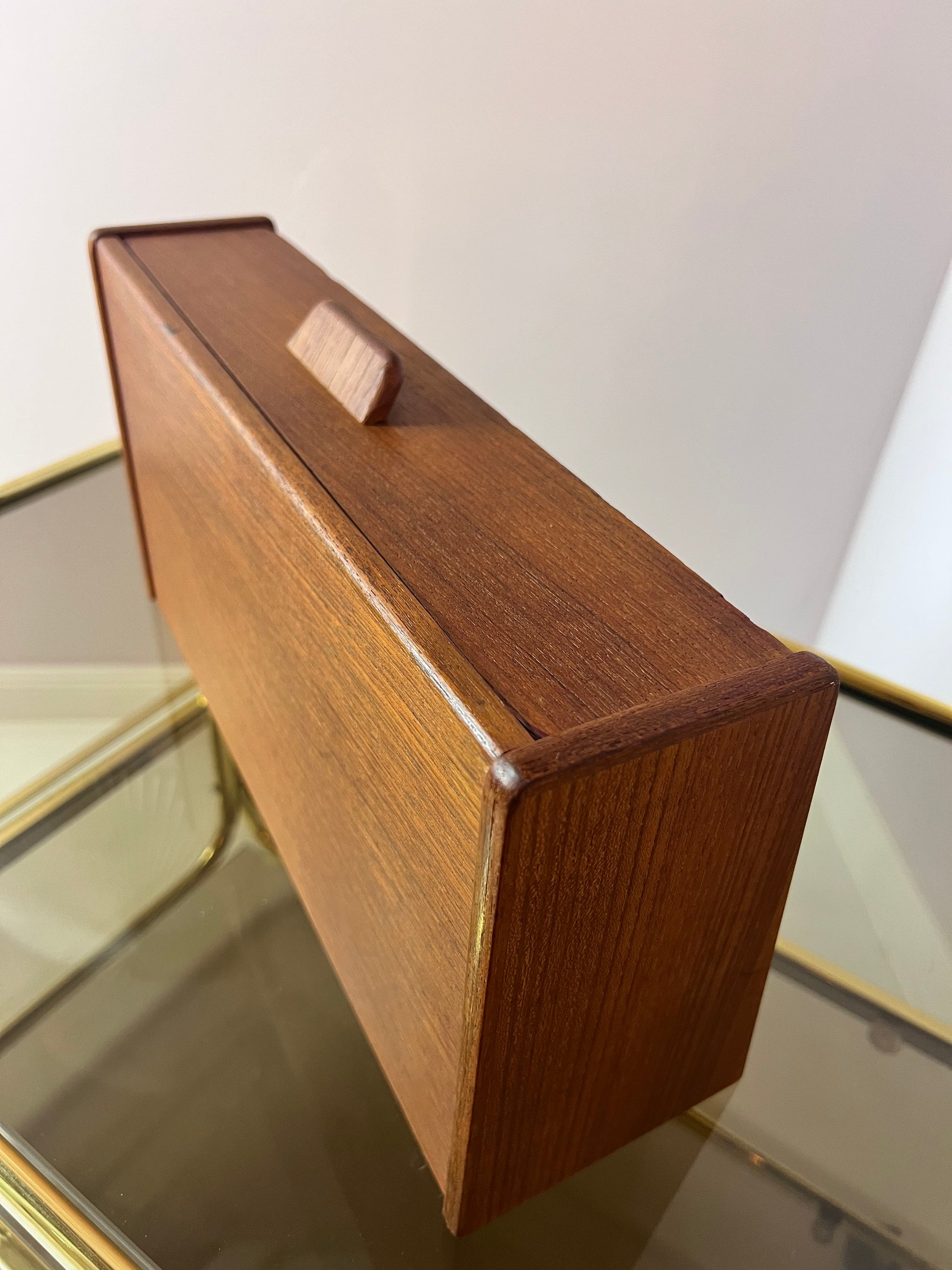 Wandregal Schublade Teak