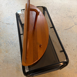 Halbrunde Garderobe Teak von Lysgaard Møbler