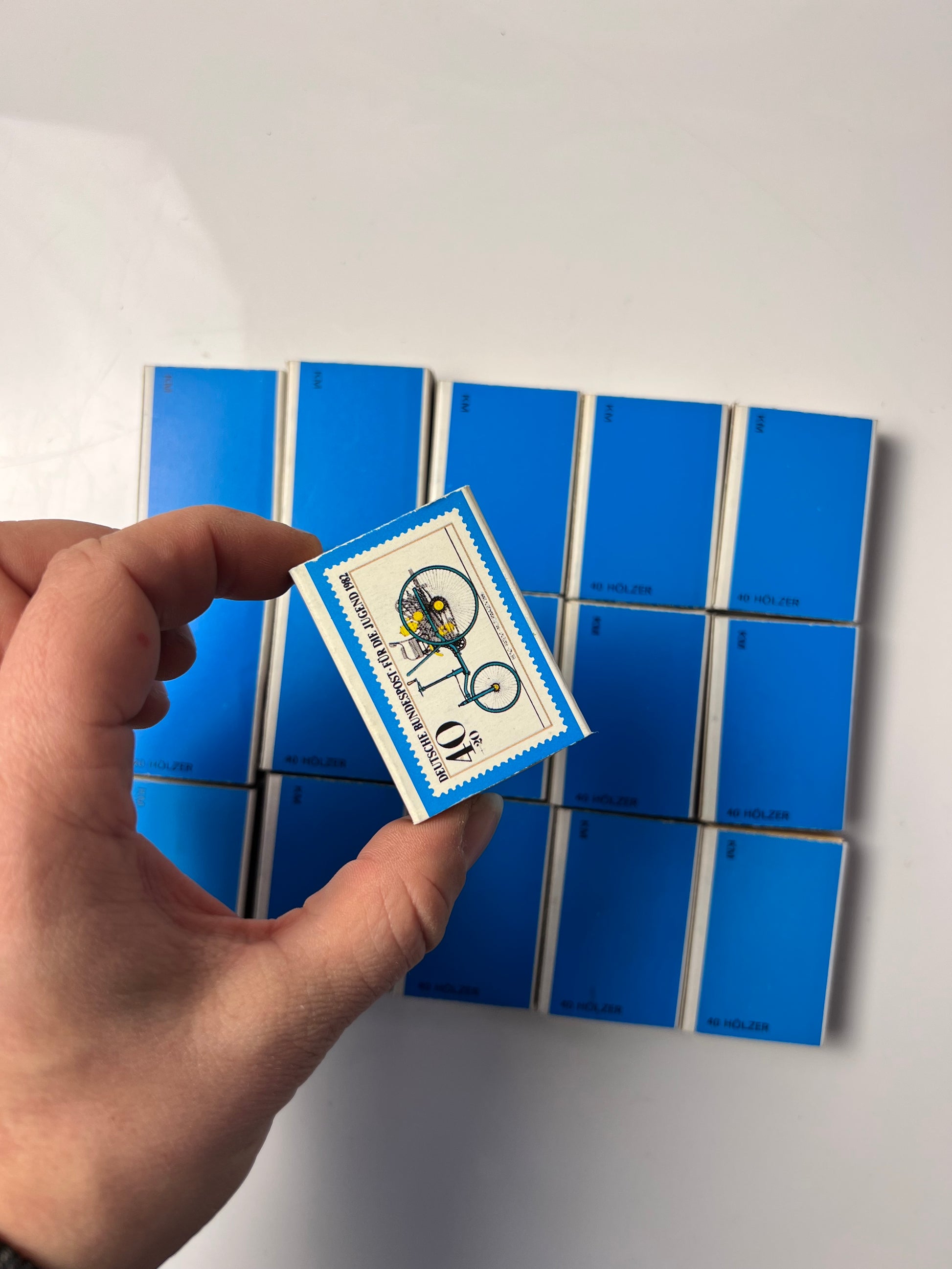 Set: Vintage Streichhölzer Deutsche Bundespost