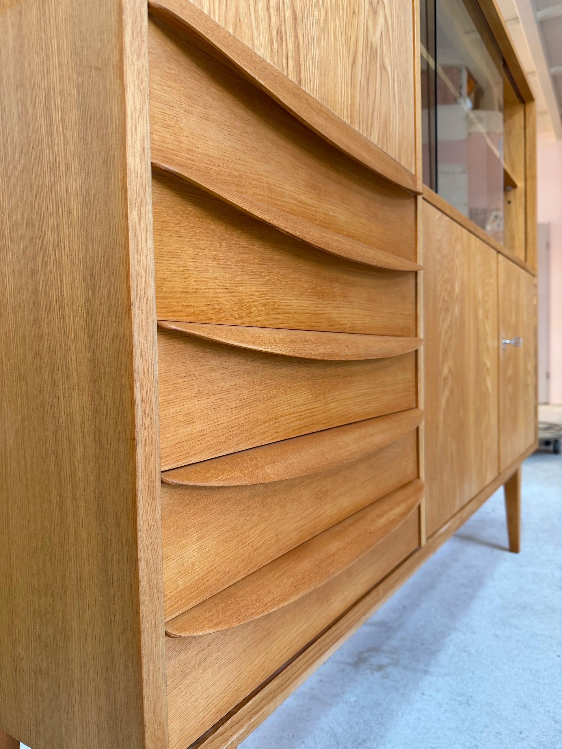 Highboard Typ 602/G Esche von Hellerau
