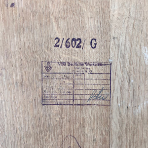 Highboard / Wohnzimmerschrank Typ 602/G Esche von Hellerau aus 1959