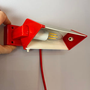 Wandleuchte rot gold von Lyfa