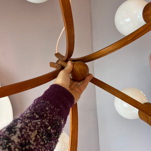 Kronleuchter Teak von DOMUS