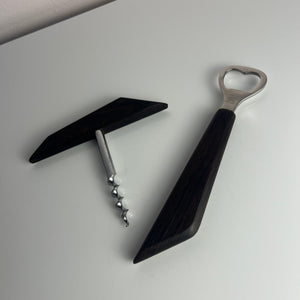 Set: Flaschenöffner & Korkenzieher Palisander aus Dänemark