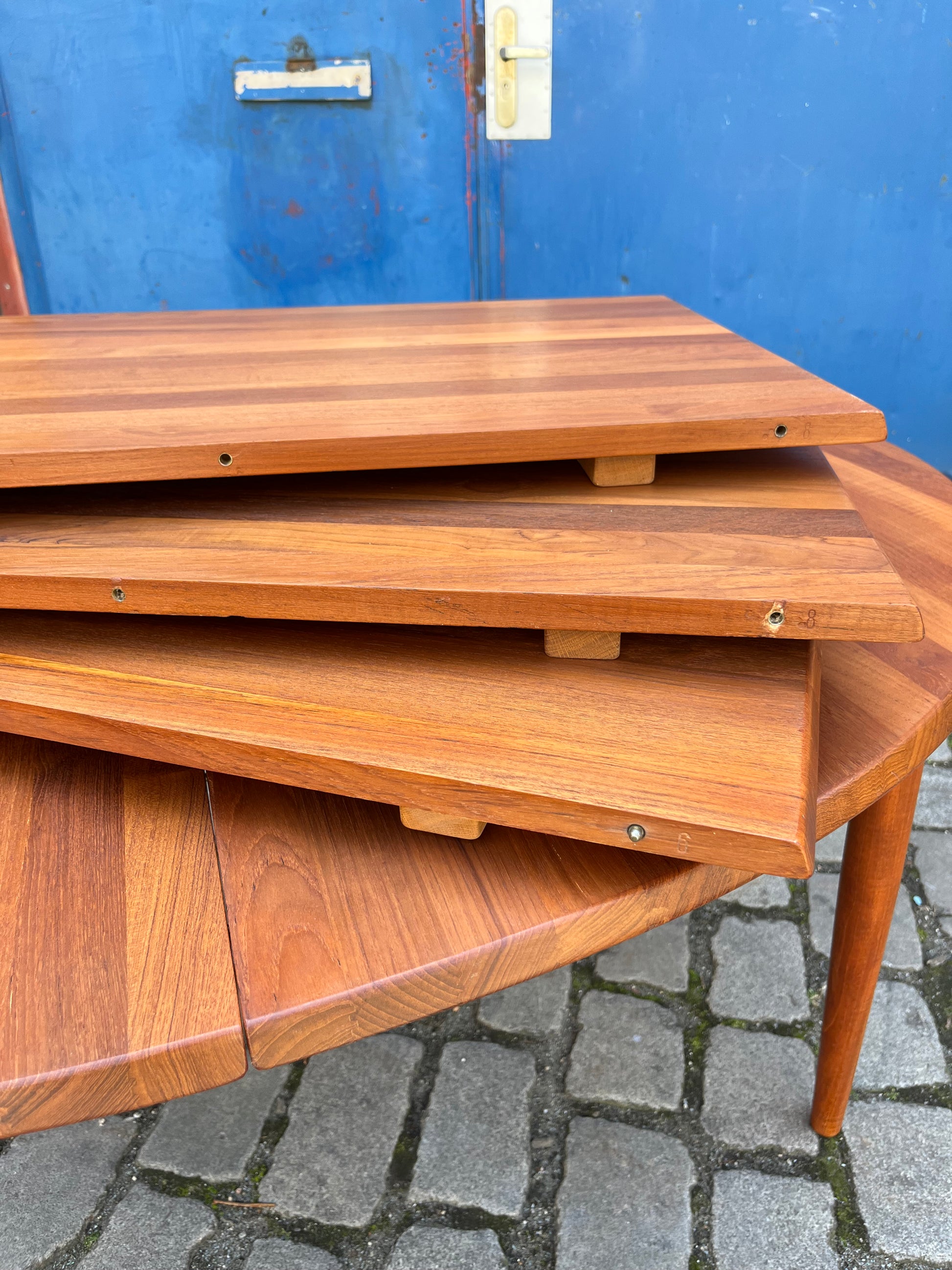 Esstisch Teak ausziehbar von CJ Rosengaard