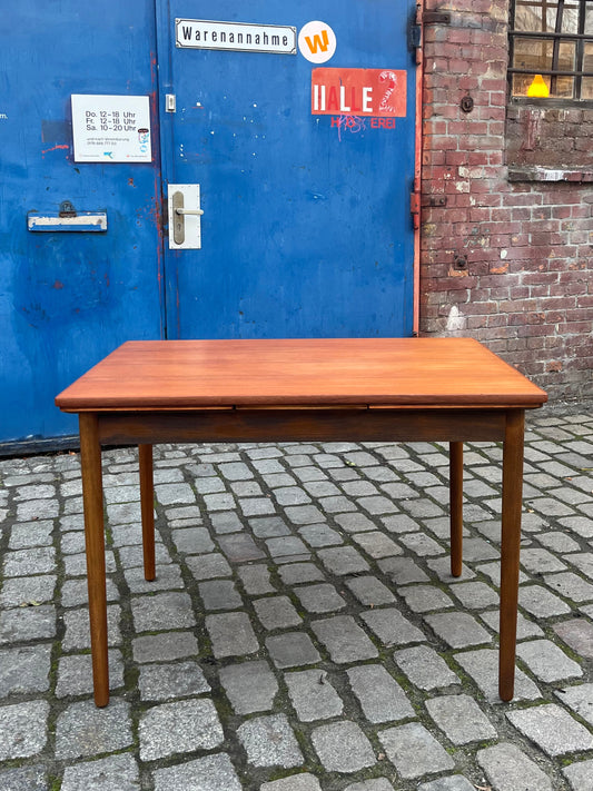 Esstisch Teak & Eiche ausziehbar aus Dänemark
