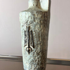 Vase 377 grau Keramik