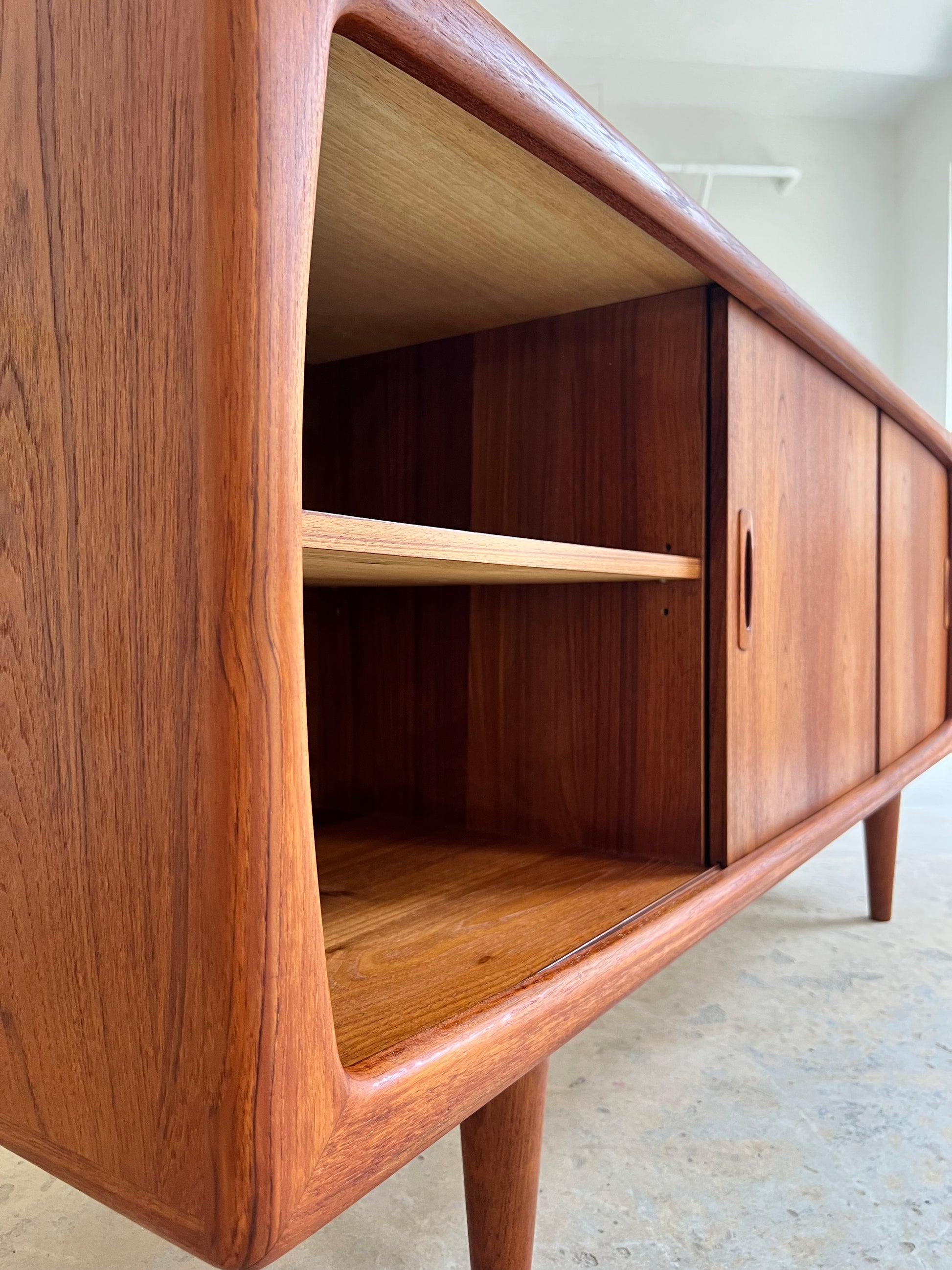 Sideboard Teak von H.P. Hansen - Breite 169 cm
