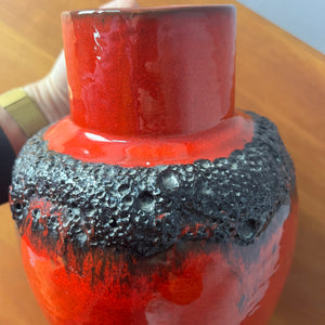 Karaffe 223 Fat Lava rot von Kreutz Keramik