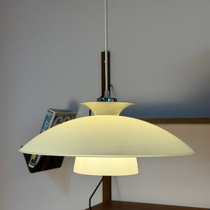 Lamellenlampe Typ T1648 Milchglas von Belid