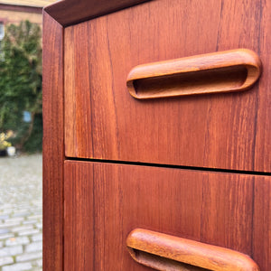 Kommode Teak mit Schloss aus Dänemark