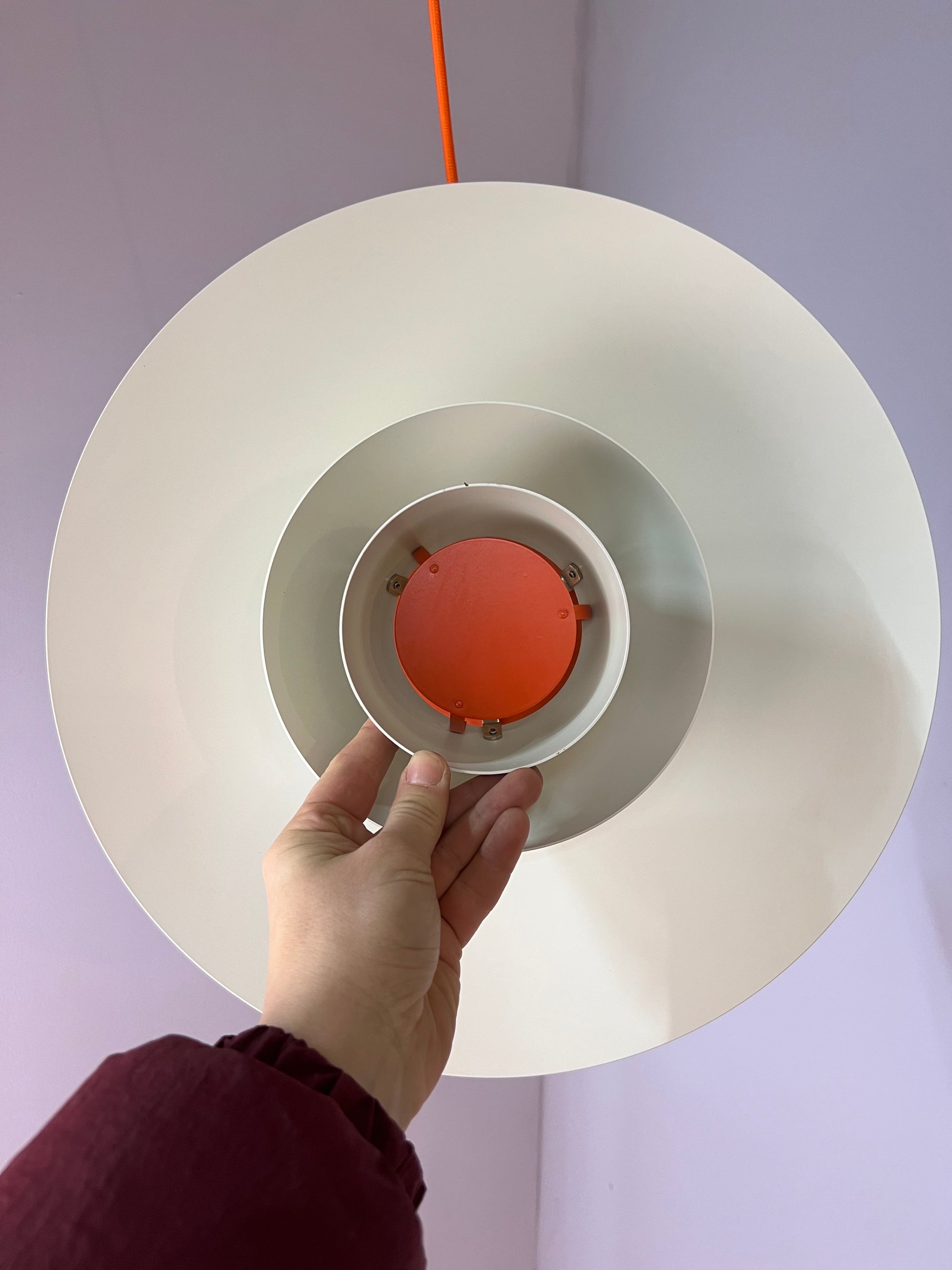 Lamellenlampe PH4 von Poul Henningsen für Louis Poulsen