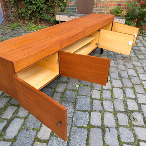 XXL Sideboard Teak mit Schloss aus Deutschland