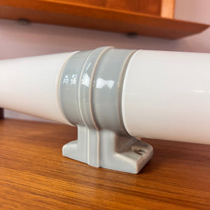 Wandlampe Modell 6060 hellgrau von Sigvard Bernadotte für Ifö