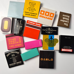 Set: Vintage Streichhölzer Grafik