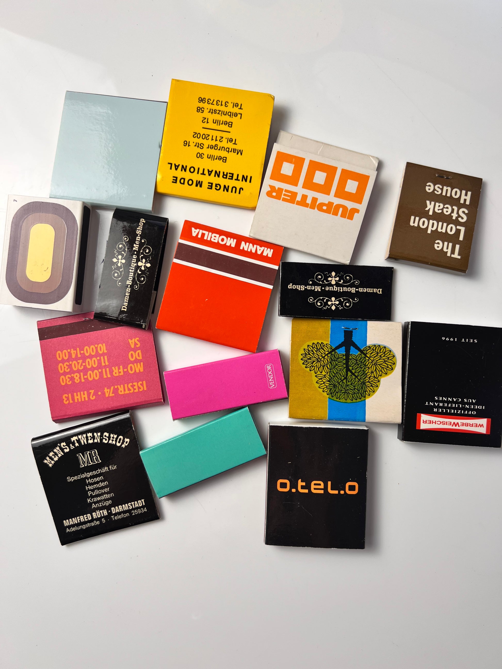 Set: Vintage Streichhölzer Grafik