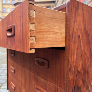 Kommode Teak mit Schloss aus Dänemark