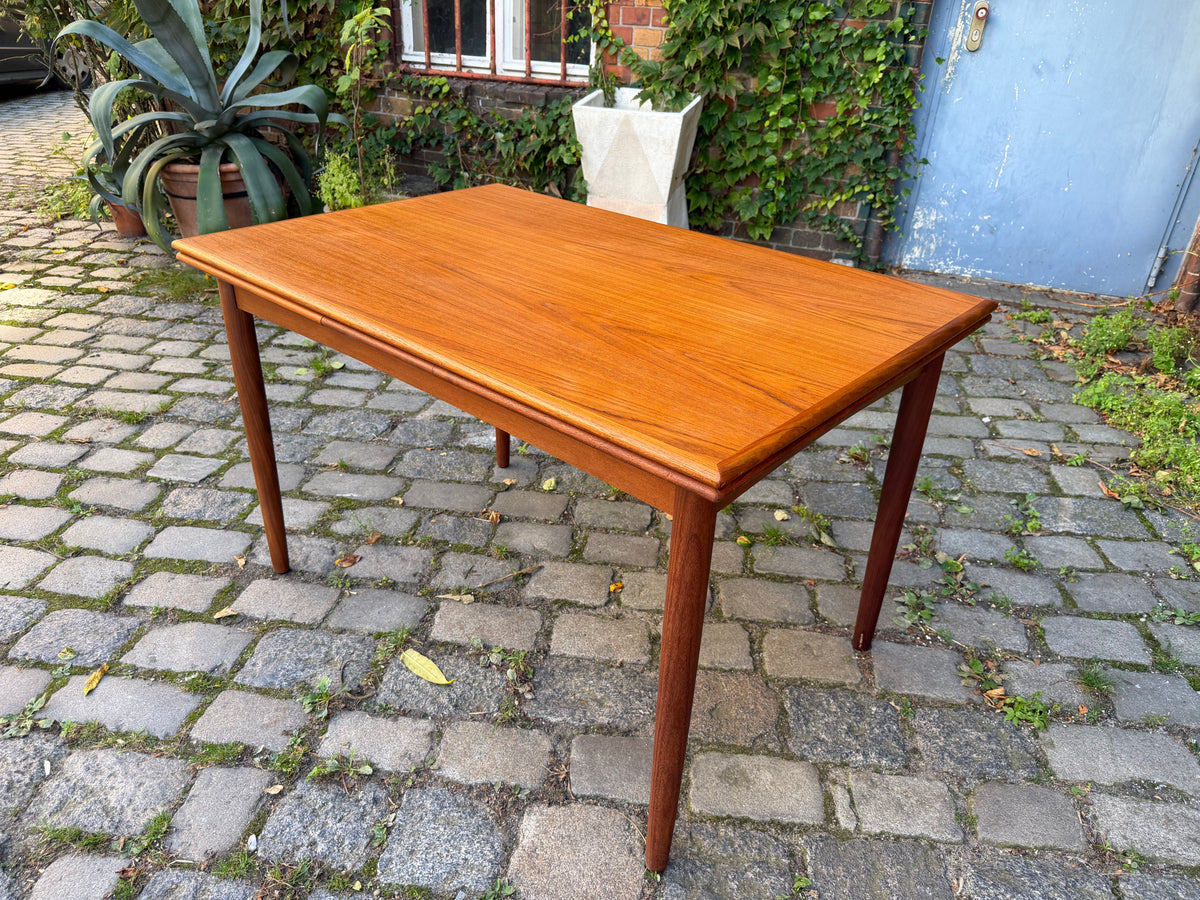 Ausziehbarer Esstisch Teak aus Dänemark