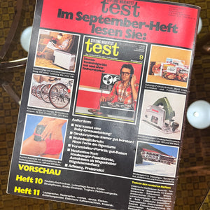Stiftung Warentest Zeitschrift August 1976