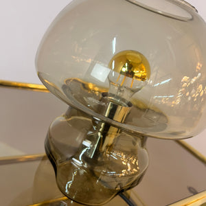 Tischlampe Rauchglas von Raak