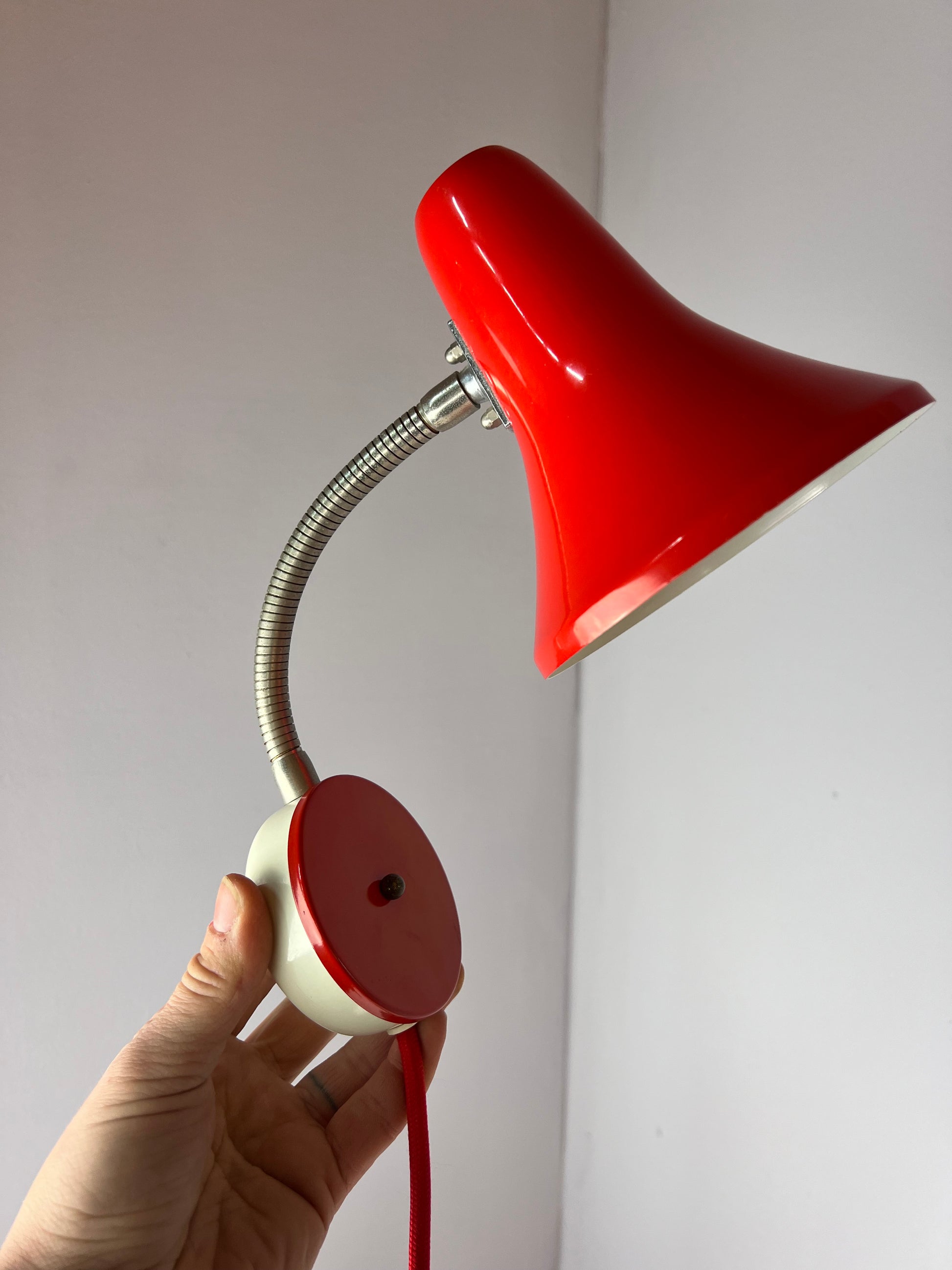 Wandlampe rot